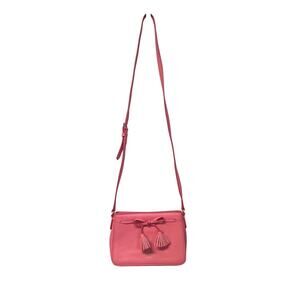 Kate Spade Hayes Street Eniko Coral Pink Pebbled Leather Crossbody